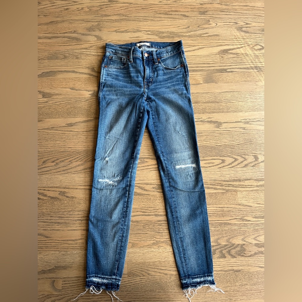 Madewell High Rise Skinny Jeans